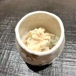 新ばし 星野 - 柿の白和え