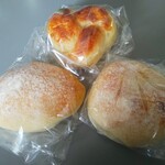 ダーシェンカ - プレミアムくりーむぱん、畑のみるくぱん、豆乳ベーグル