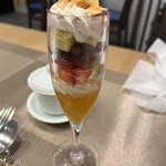 春水堂 ルミネ大宮店 - 食後のデザートで紅はるかのパフェ