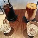 珈琲屋 黒子 - アイス珈琲とアイスクロコラテ