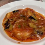 上海料理 孫特家 - 大海老のエビチリ　単品追加