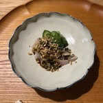 中華 大しげ - よだれ鰆。唐津産の鰆ですが、とっても美味しい。