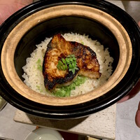 Cuisine SHINGO 日本橋 - メカジキ　釜飯