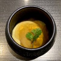 Cuisine SHINGO 日本橋 - とうもろこしのすり流し　雲丹