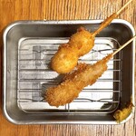 大衆酒場ホームラン食堂 - うずら99円！牛99円！