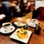COFFEE HALL くぐつ草 - 料理写真:パンプディングセット　1,300円
レアチーズケーキセット　1,300円