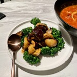 267946023 - Stir Fried Broccolini with Fresh Mushroom＠$26