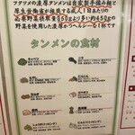 極濃タンメン フタツメ - 野菜の量が450ぐらいみたいです。