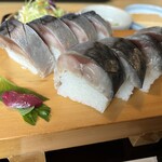 喫茶 麻 - 棒すし<8切,虎鯖600g～699g>