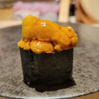 銀座 鮨 魯久 - 雲丹 サンタバーバラ(アメリカ)の雲丹、珍しい