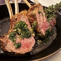 BLT STEAK GINZA - 厚切り骨付き仔羊　8,300円