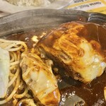 カウボーイ 阿佐ヶ谷店 - ダブルチーズハンバーグ