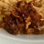 青竹手打ちらーめん 夢現 - 4分の1を食べ終わったところで味変