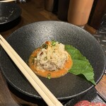 炭火焼ホルモン ぐう - 白センマイ刺し