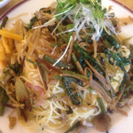 森の詩季 - 山菜パスタ^ ^
