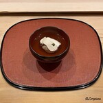 御料理 寺沢 - 蟹真薯と松茸の椀