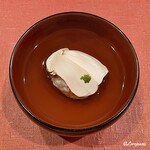 御料理 寺沢 - 蟹真薯と松茸の椀