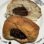 ブーランジェリー ブリュン - チョココロネの断面