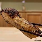 御料理 寺沢 - 松茸の備長炭焼