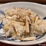 御料理 寺沢 - 松茸ごはん お代わり