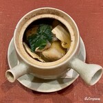 御料理 寺沢 - 松茸とのどぐろの土瓶蒸し