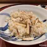 御料理 寺沢 - 松茸ごはん