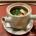 御料理 寺沢 - 松茸とのどぐろの土瓶蒸し