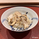 御料理 寺沢 - 松茸ごはん