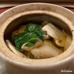 御料理 寺沢 - 松茸の土瓶蒸し