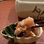 御料理 寺沢 - 赤貝の紐