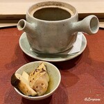 御料理 寺沢 - 松茸とのどぐろの土瓶蒸し