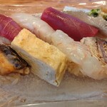 すしやのたい悟 - ８貫をアップで