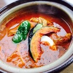 Bagubagu - エビトマトチキンスープカレー辛さ10番！