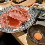 肉の変態集団 疾風ホルモン - リブロースすき焼き