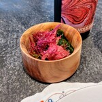 Florilege - 海藻サラダ目からウロコなプリプリシャクシャクの素敵な歯ざわりと美味しさでした。