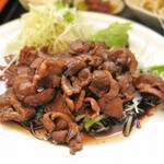 台湾料理 福源 - コマ焼き定食・台湾ラーメン