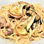 La Pesca - 料理写真:フレッシュポルチーニのスパゲッティ