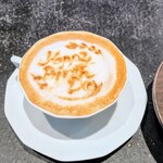 Florilege - ラテアートありがとうございます!!  めちゃめちゃ嬉しいです♡