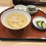 中納言 - 伊勢海老の茶漬け