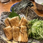 長崎の味処 鮨・割烹さくらい - うなきゅうの海苔巻き