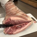 やきとり 陣 - カット中