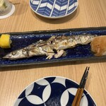 一汁旬菜 はち - 秋刀魚の塩焼き