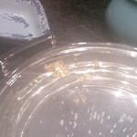 久壷庵 - お鍋の中に金箔が舞う♪