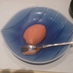 久壷庵 - 手作り苺シャーベット♪