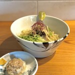 らーめん かねかつ - 秋刀魚のまぜそば