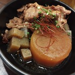 やきとり 陣 - 黒毛和牛すじ煮込み