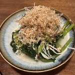 葉花 - 小松菜の冷製カニカマあんかけ@２８０円！