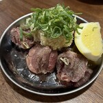 葉花 - 砂ずり唐揚げ 姜葱醤@３８０円！