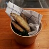 神田つり食堂 サクラ - ホンモロコの唐揚げ