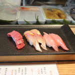 すし京辰 - 金目のこぶ締め